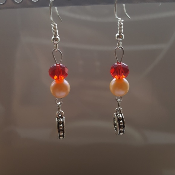 2Pc Set// Red❤️Bracelet and earrings ❤️ - Picture 2 of 3